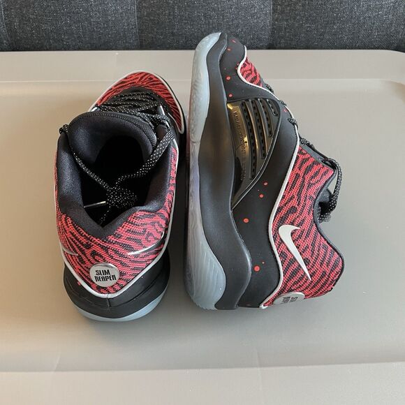 Nike KD 16 Slim Reaper Kevin Durant Black Red Metallic Silver DV2917 004 Mens main image 5